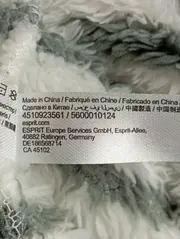 Vorschaubild 6 von Damen Fleecepullover Gr. 34/XS Mehrfarbig Gestreift Kuschelpullover