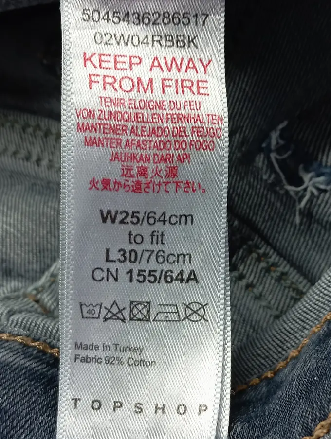 TOPSHOP Jeans Skinny Fit Bild 3