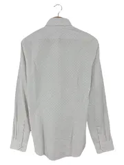 Vorschaubild 2 von Business Hemd Herren Gr. 37/S Weiß gepunktet Langarm
