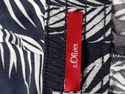 Vorschaubild 3 von Damen Stoffhose Gr. 42 Blau Floral Modern Casual