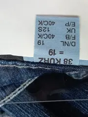 Vorschaubild 4 von Damen Jeans Regular Fit Gr. 38 Blau Casual Stretch Denim