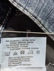 Vorschaubild 5 von Damen Jeans Regular Fit Gr. 38 Blau Casual Stretch Denim