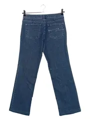 Vorschaubild 2 von Damen Jeans Regular Fit Gr. 38 Blau Casual Stretch Denim