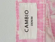 Vorschaubild 3 von Damen Jeans Regular Fit W28/36 Rosa Animal-Print Modisch