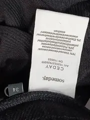 Vorschaubild 4 von Damen Stoffhose Gr. 34 Schwarz Casual Minimalistisch Neu