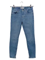 Vorschaubild 1 von Damen Jeans Slim Fit Gr. 36 W28 Blau Casual Denim Hose
