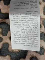 Vorschaubild 4 von Damen Freizeitkleid Gr. 36/S Braun Leo-Print Bohemian Streetwear