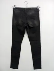 Vorschaubild 3 von Damen Destroyed Jeans Schwarz W28/36/S Casual Used Look Nieten