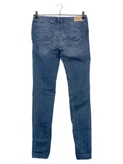 Vorschaubild 3 von Damen Jeans Skinny Fit W30/L35 Blau Casual Stretch Denim Hose