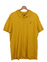 Vorschaubild 1 von Herren Poloshirt Gelb XXL Casual Basic Baumwolle