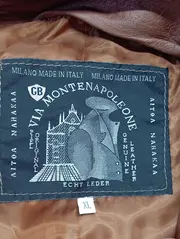Vorschaubild MONTENAPOLEONE Lederjacke 3