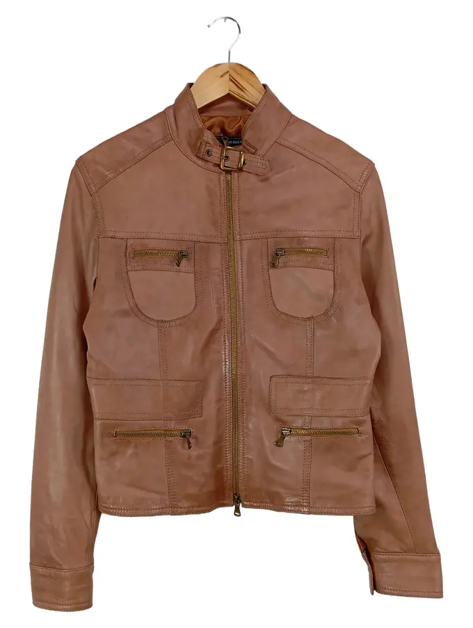 MONTENAPOLEONE Lederjacke Bild 1