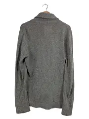 Vorschaubild 2 von Damen Strickjacke Grau Gr. 38/M Klassisch Casual Preppy