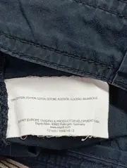 Vorschaubild 4 von Damen Stoffhose Capri Cargo Gr. 42 XL Schwarz Casual Praktisch