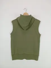 Vorschaubild 2 von Kinder Jungen Leichte Weste Kapuzenweste Gr. 146 Grün Casual