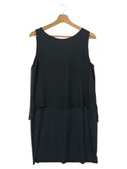 Vorschaubild 1 von Etuikleid Damen Gr. 36/S Schwarz Klassisch Elegant Business