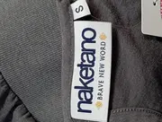 Vorschaubild 3 von Damen Freizeitkleid Gr. 36/S Grau Casual Streetwear Baumwolle