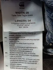 Vorschaubild 3 von Damen Destroyed Jeans W28/36/S Blau Casual
