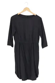 Vorschaubild 1 von MARC O POLO Damen Freizeitkleid Gr. 38/M Schwarz Viskose Minimalistisch