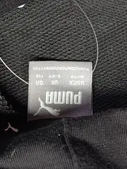 Vorschaubild 3 von Kapuzenpullover Kinder Gr. 116 Schwarz Hoodie Logo-Print Casual Sportlich