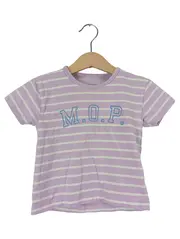 Vorschaubild 1 von Kinder T-Shirt Gr. 92/98 Lila Gestreift Casual