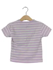 Vorschaubild 2 von Kinder T-Shirt Gr. 92/98 Lila Gestreift Casual