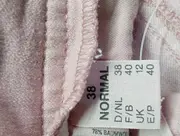 Vorschaubild 4 von Damen Stoffhose Gr. 38 Rosa Casual Baumwolle