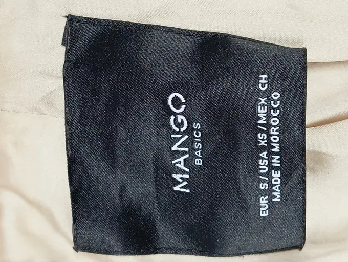 MANGO Klassischer Mantel Bild 3