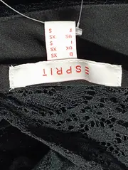 Vorschaubild 3 von Etuikleid Damen Gr. 34/XS Schwarz Elegant mit Spitze Business