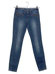 Vorschaubild 1 von Damen Jeans Regular Fit W25/34/XS Blau Casual Denim