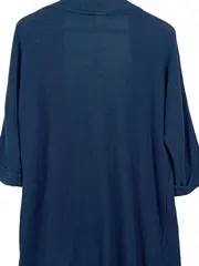 Vorschaubild 4 von TAIFUN Strickjacke Damen Einheitsgröße Blau Elegant Rippstrick