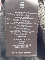 Vorschaubild 4 von Sweatshirt Herren S 46 Schwarz Schriftzug Casual Modern