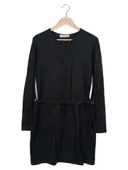 Vorschaubild 1 von Businesskleid Damen Gr. 38/M Schwarz Klassisch Elegant Langarm