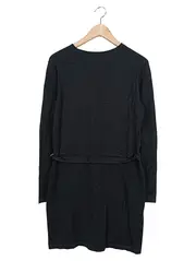 Vorschaubild 2 von Businesskleid Damen Gr. 38/M Schwarz Klassisch Elegant Langarm