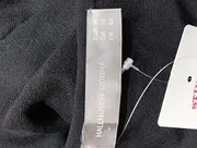 Vorschaubild 3 von Businesskleid Damen Gr. 38/M Schwarz Klassisch Elegant Langarm