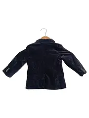 Vorschaubild 2 von Kinder Blazer Gr. 92 Blau Samt Elegant Sakko