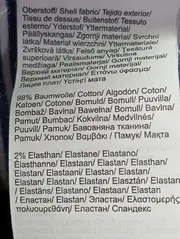 Vorschaubild 6 von Damen Stoffhose Gr. 38 M Schwarz Casual Klassisch Baumwolle