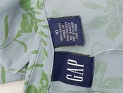 Vorschaubild 3 von Damen Freizeitkleid Gr. 40/L Blau Blumenmuster Bohemian Viskose