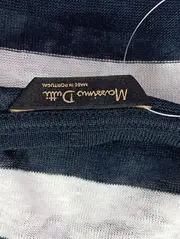 Vorschaubild 3 von Damen T-Shirt Gr. 34/XS Blau Weiß Gestreift Leinen Casual Maritim