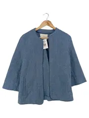 Vorschaubild 1 von Damen Leichte Jacke Gr. 38/M Blau Casual Modern Gesteppt