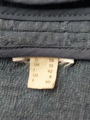 Vorschaubild 4 von Damen Leichte Jacke Gr. 38/M Blau Casual Modern Gesteppt