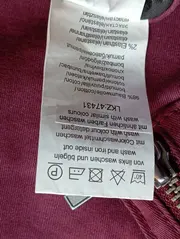 Vorschaubild 4 von Damen Jeans Straight Leg 38 Rot Casual Reißverschluss