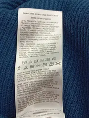 Vorschaubild 5 von Kinder Mädchen Pullover Gr. 116 Blau Streetwear Logo-Print