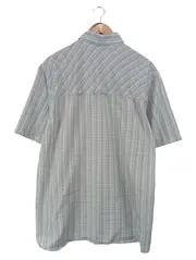 Vorschaubild 2 von TCM Herren Freizeithemd Kariert Blau Kurzarm Gr. 54/XL Casual