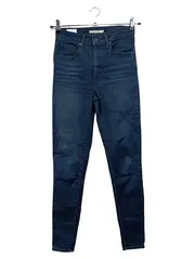 Vorschaubild 1 von Damen Jeans Slim Fit W27 Blau Modern Casual Stretch Denim Hose
