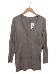 Vorschaubild 1 von Damen Strickjacke Braun Gr. 34/XS Klassisch Cardigan