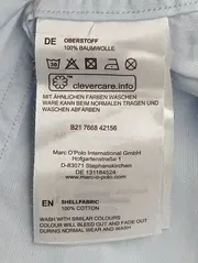 Vorschaubild 4 von Herren Business Hemd Gr. 41/M Blau Klassisch Baumwolle