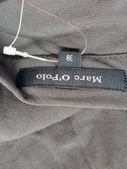 Vorschaubild 3 von MARC O POLO Damen Strickkleid Gr. 38/M Grau Wickelkleid Viskose Elegant