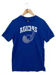 Vorschaubild 1 von Herren Sport Shirt T-Shirt Blau Logo-Print Einheitsgröße