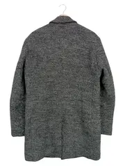 Vorschaubild 2 von Damen Wollmantel Gr. 38/M Grau Klassisch Elegant Winter